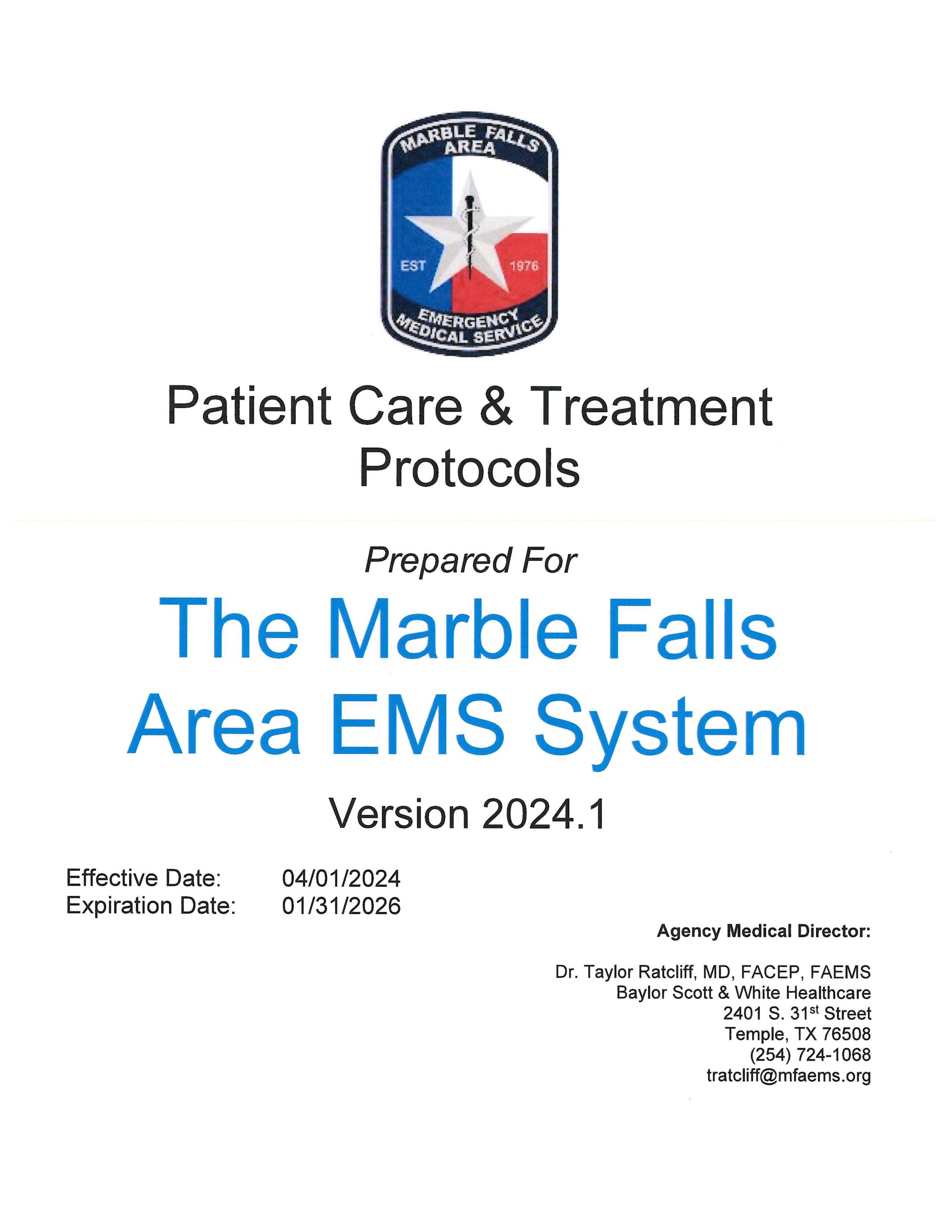 Marble Falls Area EMS-Operations